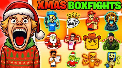 Funny Christmas Box Fight PVP FFA MEME