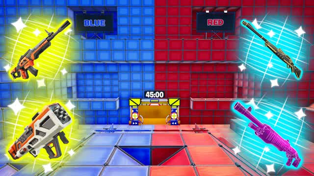 RED vs BLUE 20 Zero Build