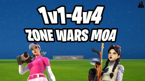 1v1-4v4 zone wars moa!