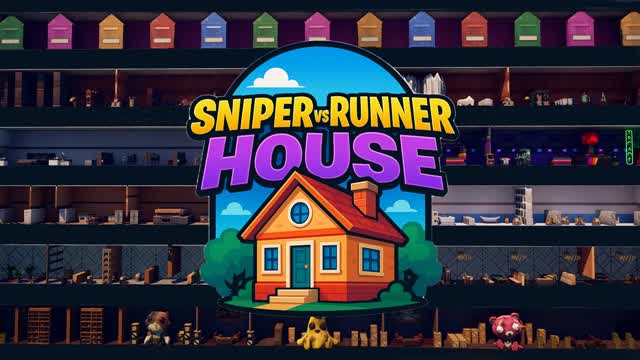 🏡 SNIPER VS RUNNER - HOUSE 🏡