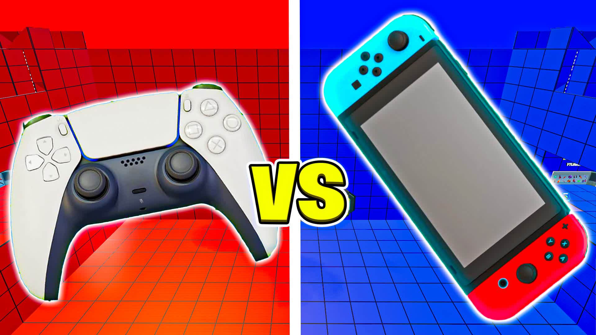 CRAZY GIGA CONSOLE VS SWITCH 🔴🔵