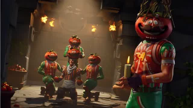 Tomato Temple Gun game