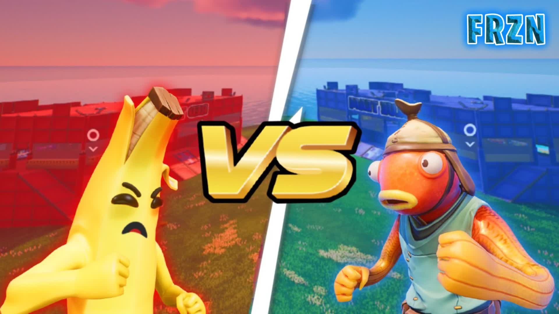 PEELY vs FISHSTICK 🔴🔵 747272302650 by frznstudios Fortnite Creative Map Code Fortnite.GG