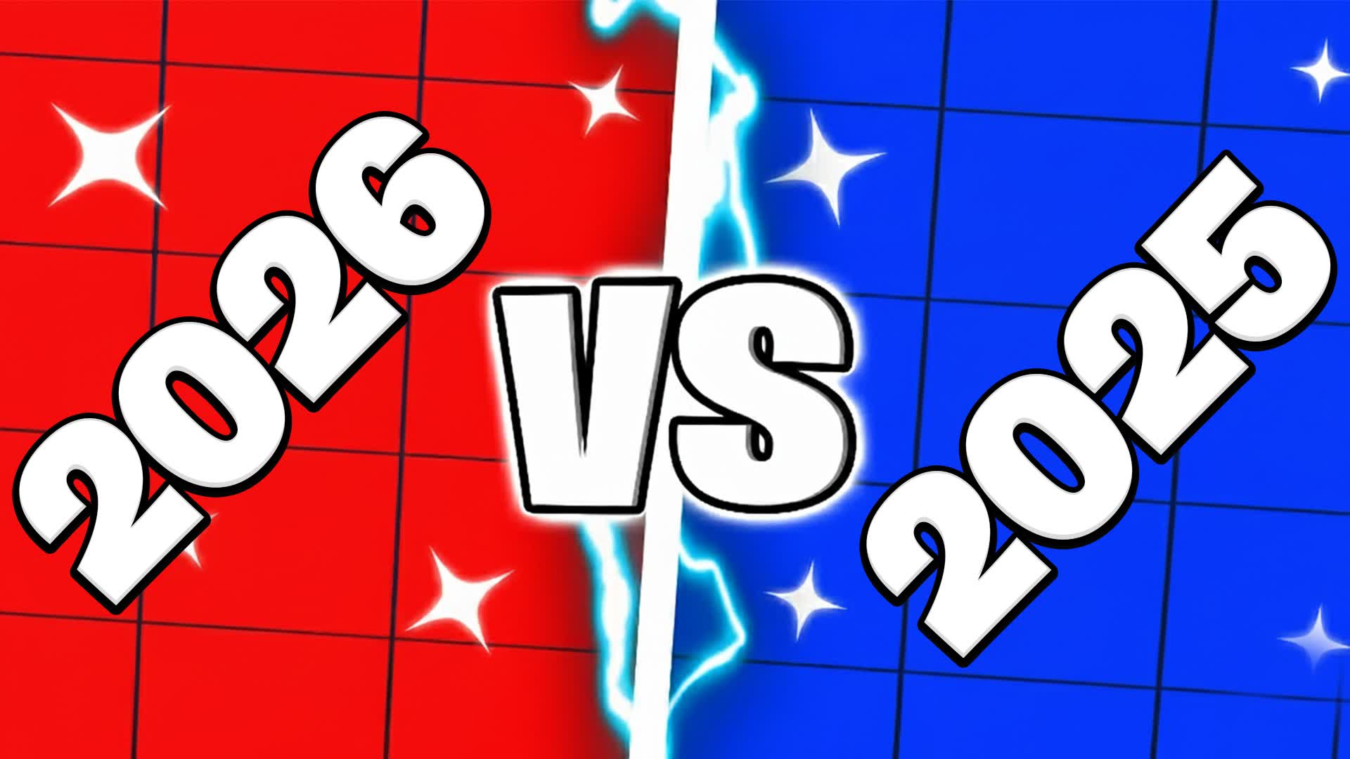 2026 VS 2025 RED VS BLUE