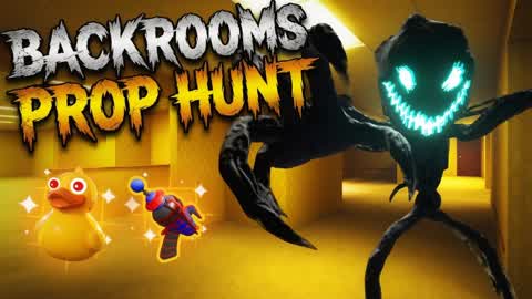 BACKROOMS PROP HUNT hide and seek