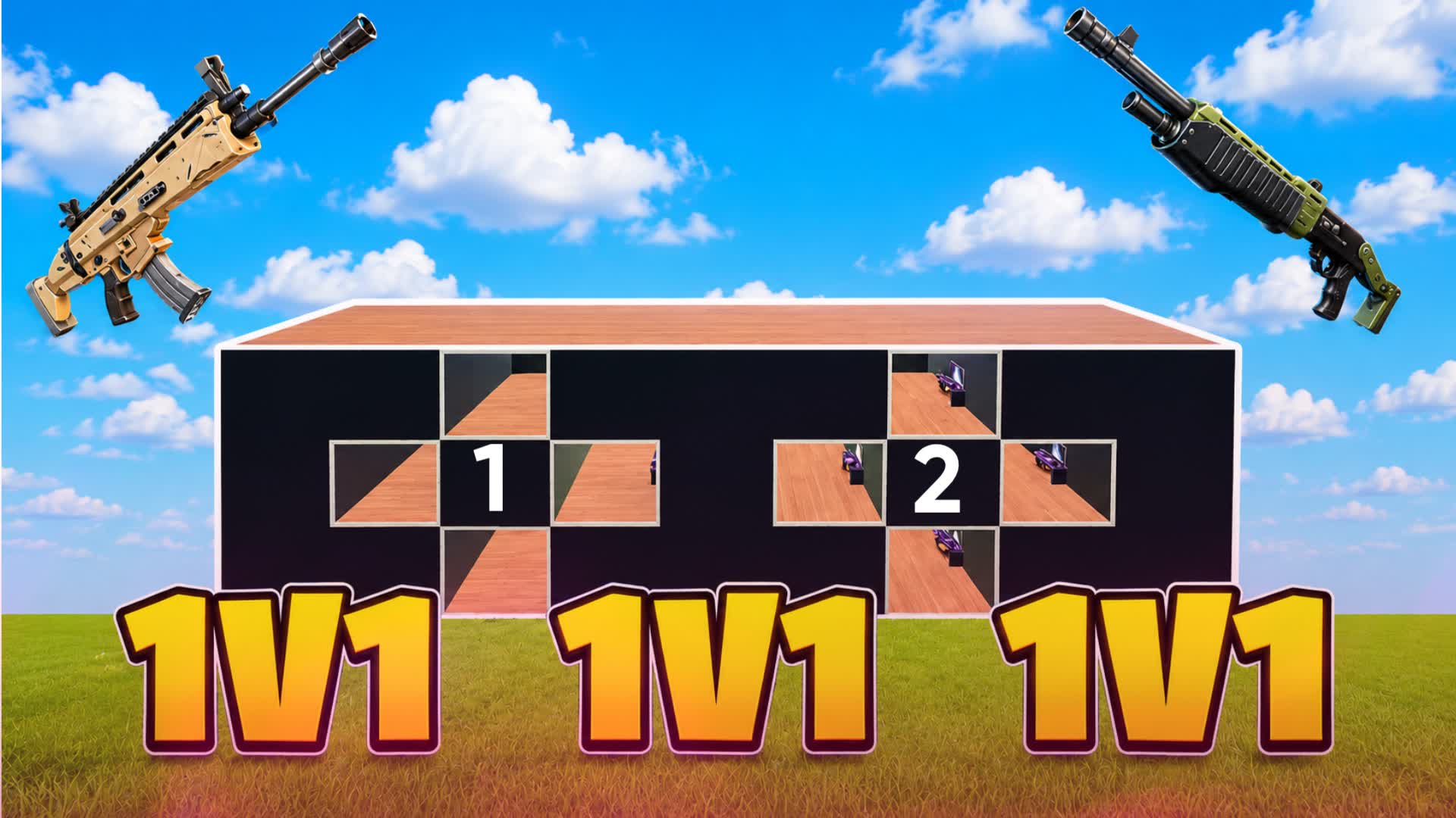 PRO ZONE WARS 1V1V1V1 Chapter 1-7