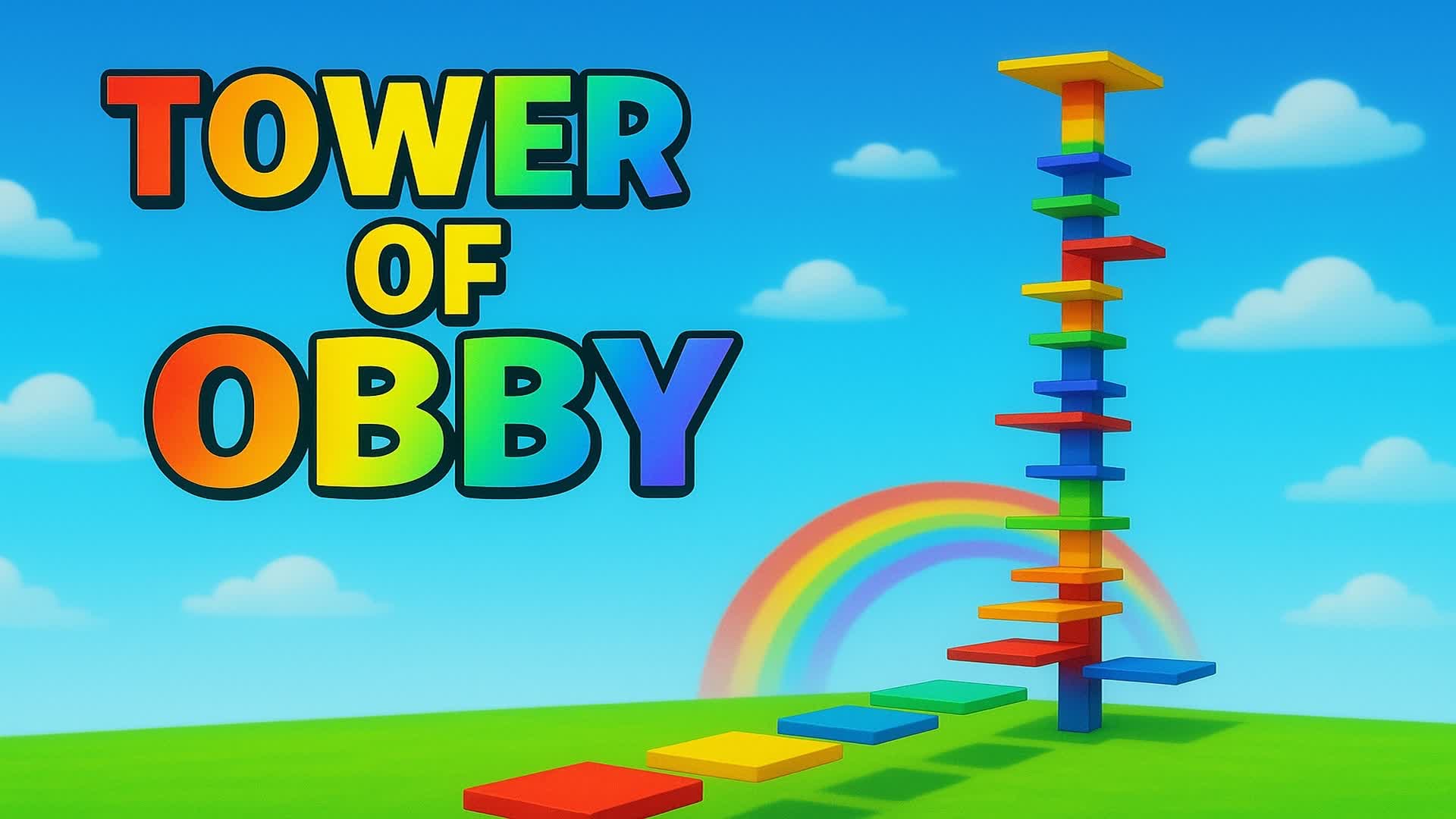 🌈 TOWER OF OBBY 🌈 Easy Parkour 🌈