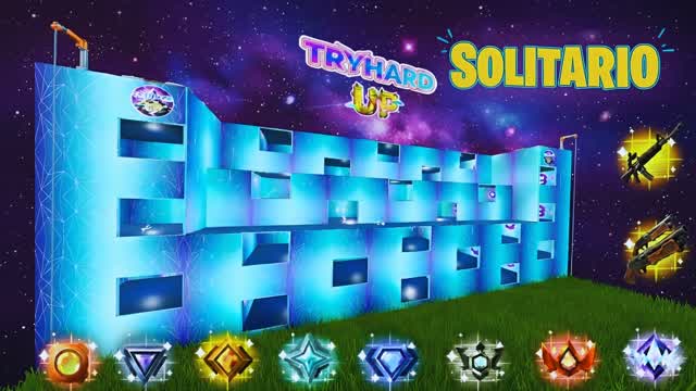 🏆ZONE WARS TRYHARD UP SOLITARIO🏔️
