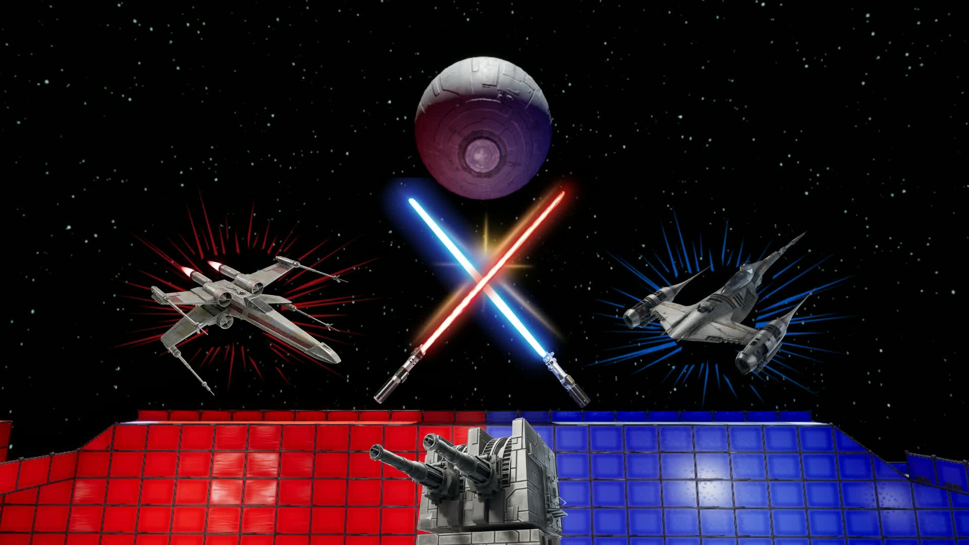 Star Wars HERO Red vs Blue🔴🔵