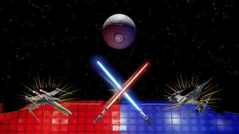 Star Wars HERO Red vs Blue🔴🔵