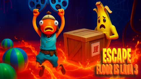ESCAPE ROOM - FLOOR IS LAVA 3 🔥