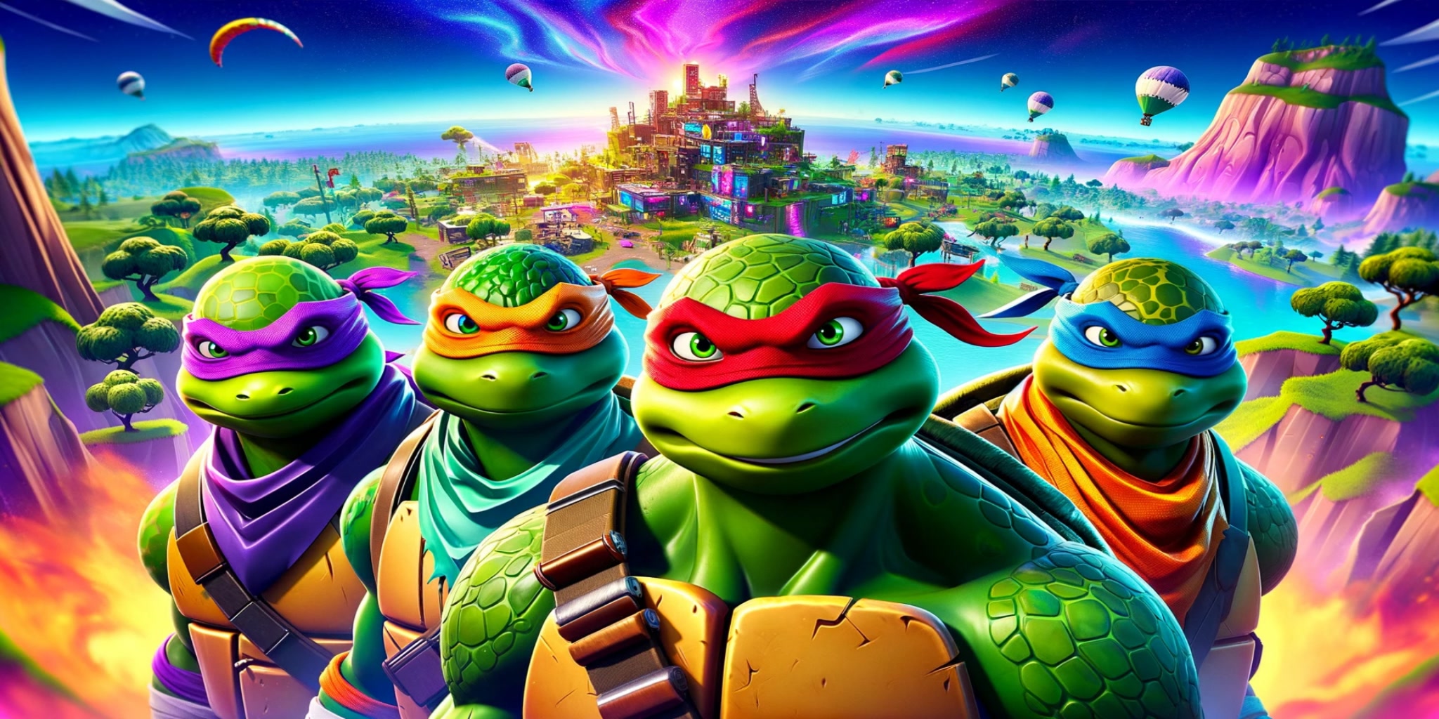 NINJA TURTLES ZONE WARS 🐢 1456-0049-2594 by therealog - Fortnite ...