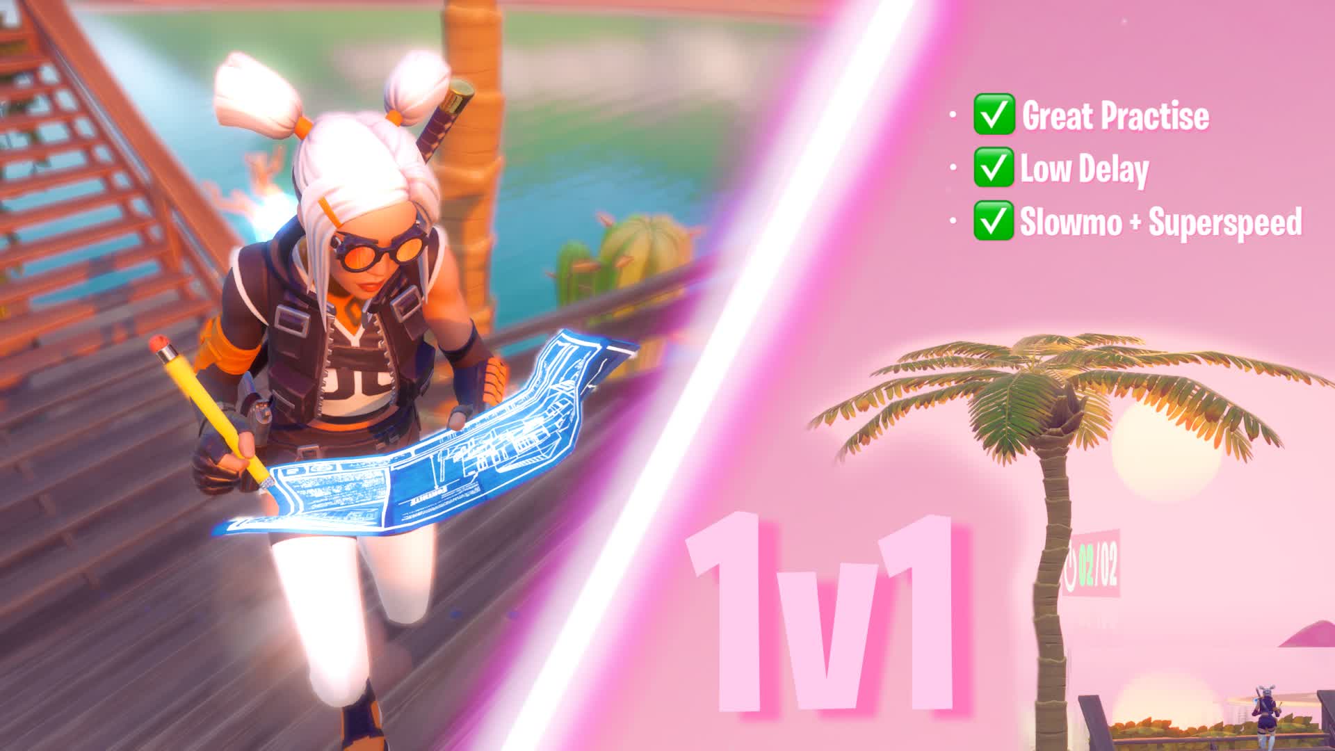 0 DELAY CHILL 1v1 5371 8204 5855 By Om77 Fortnite Creative Map Code 0 DELAY CHILL 1v1 5371 8204 5855 By Om77 Fortnite Creative Map Code