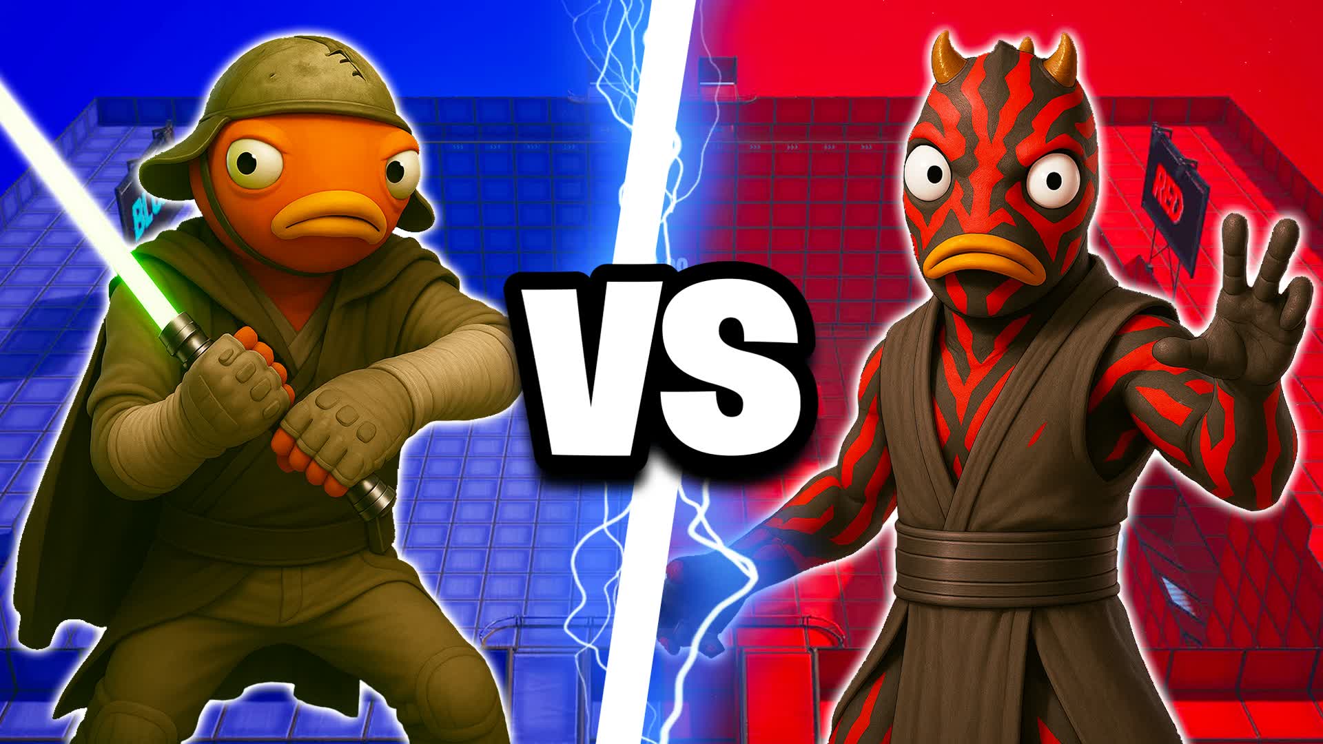 GALACTIC BATTLE ⭐ RED VS BLUE 🔴🔵