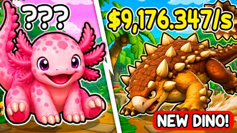 STEAL THE DINO [NEW DINO!⭐]