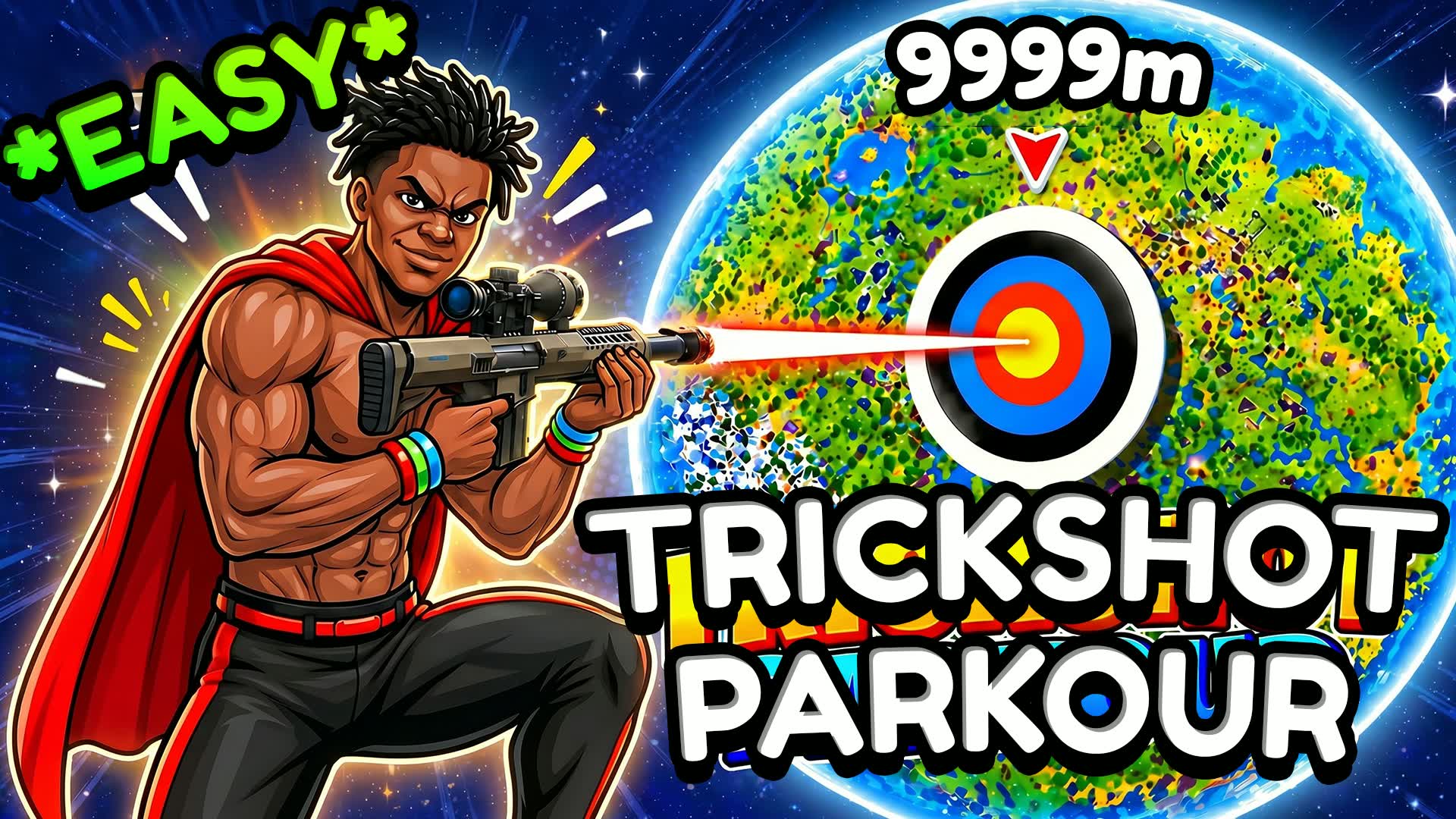 TRICK SHOT PARKOUR🎯150+ LEVELS