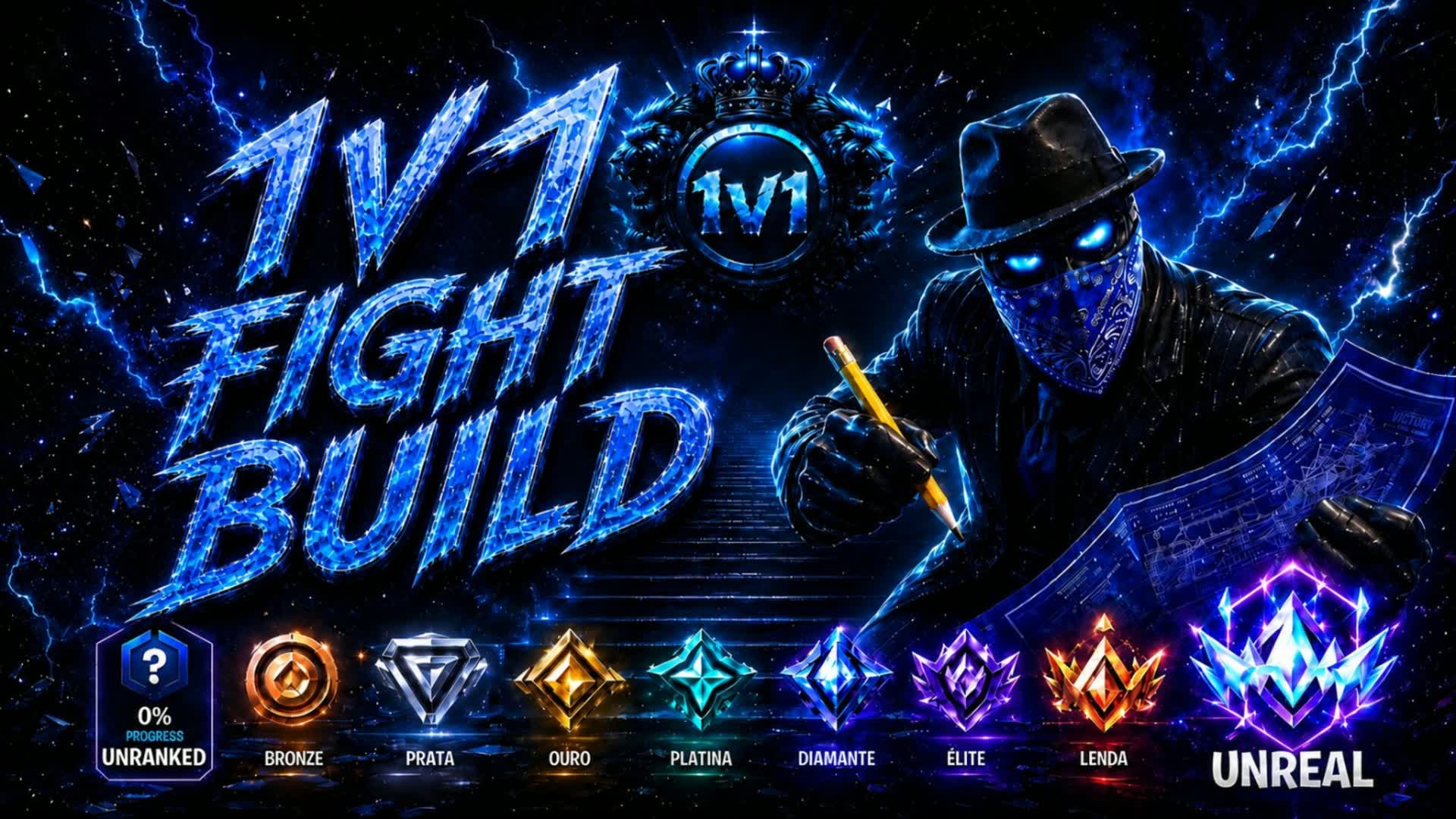 👑 1V1 FIGHT BUILD 🎯