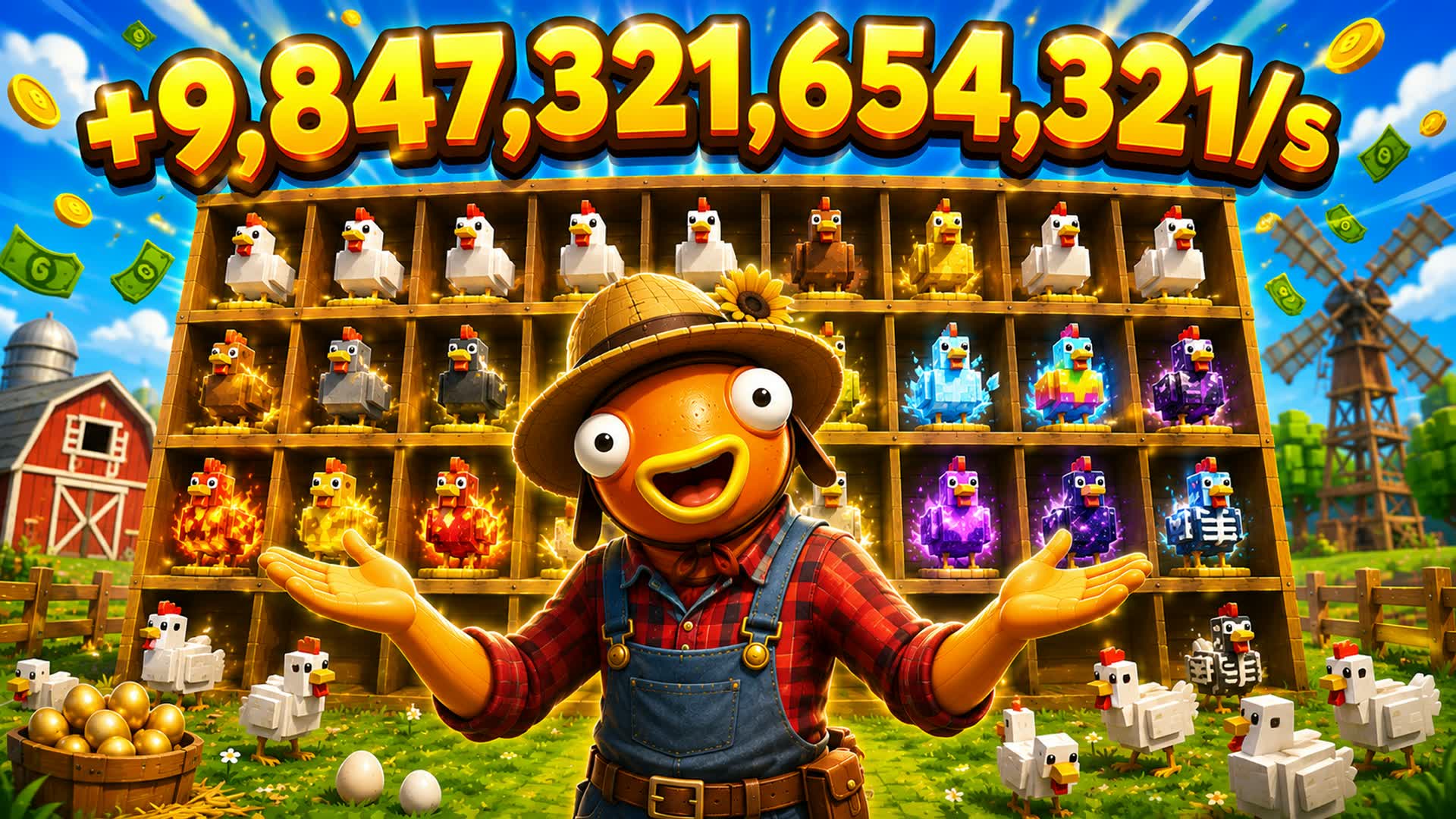 CHICKEN FARM[TYCOON]🐔🥚
