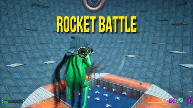 Rocket Batle in the sphere