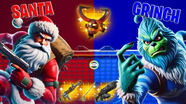 CHRISTMAS HERO RED VS BLUE 🔴🔵