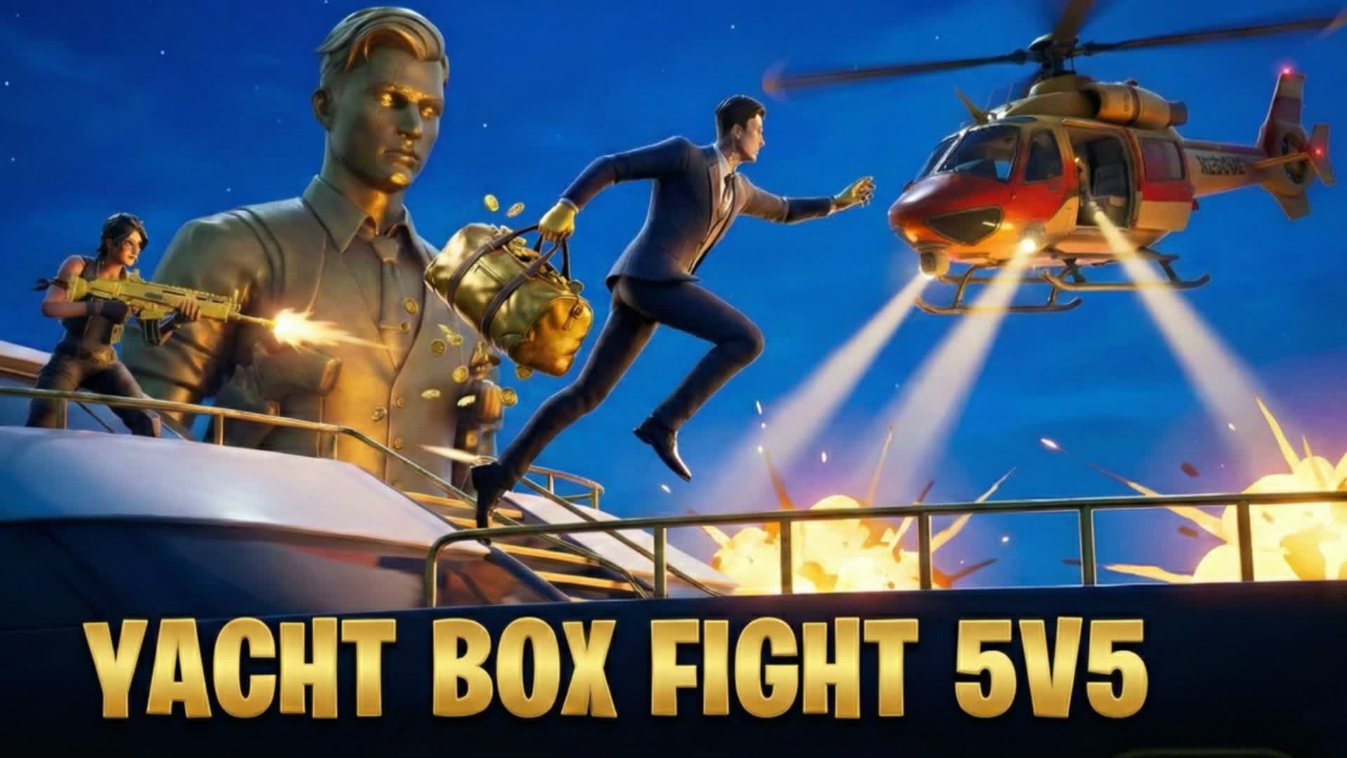 ヨットのボックスファイト