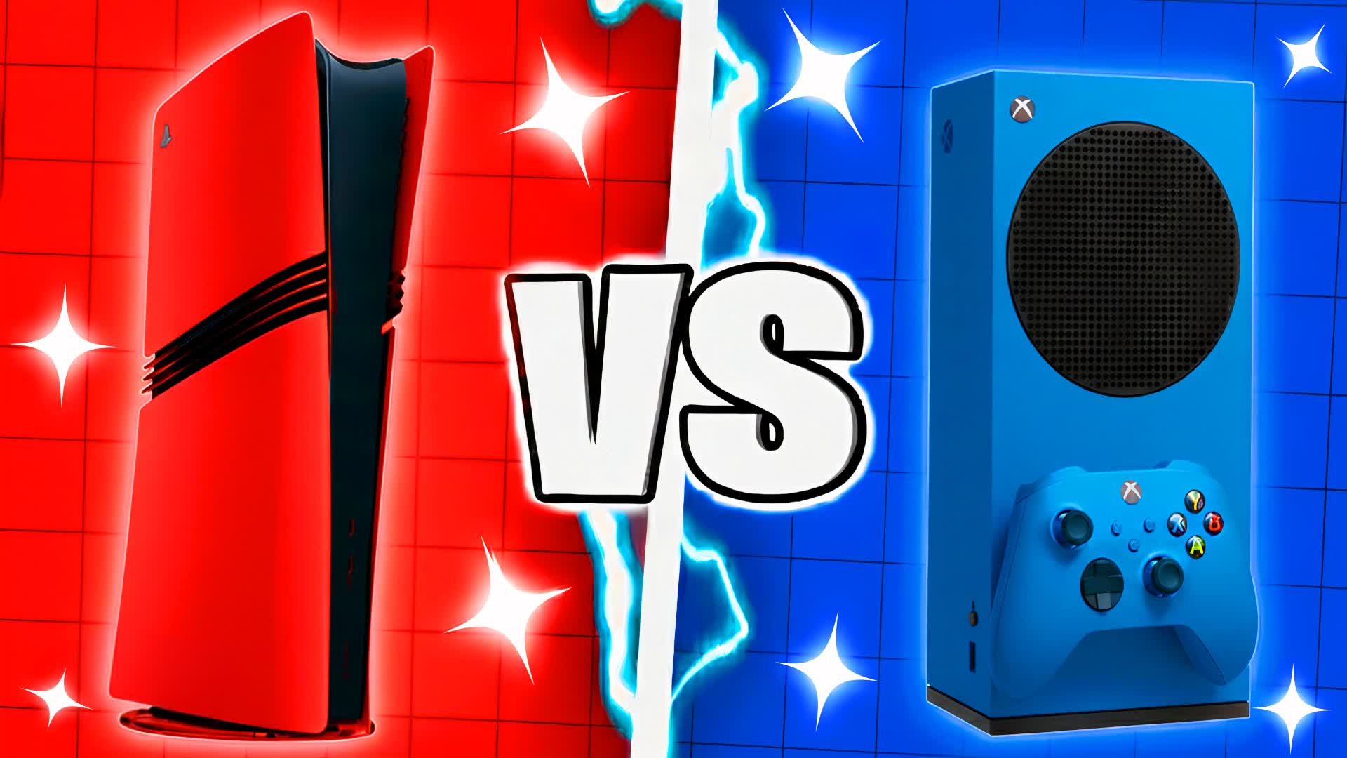 SUPER PS5 VS CRAZY XBOX RED VS BLUE 🔴🔵