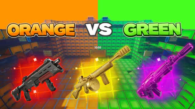 ULTIMATE ORANGE VS GREEN!