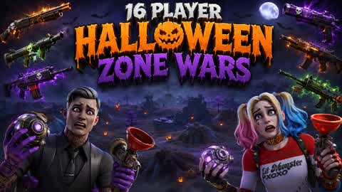 Halloween zone wars 16 players