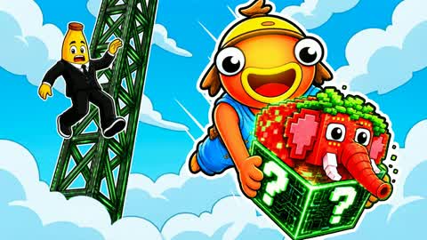Climb and drop a Lucky Block [Brainrot]