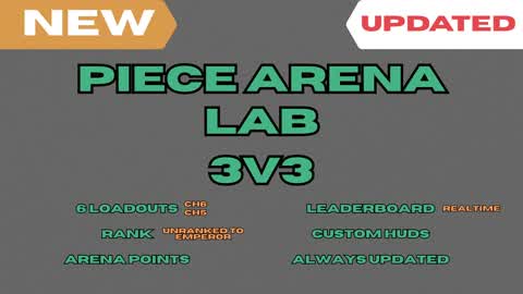 NEW Piece Arena LAB 3v3