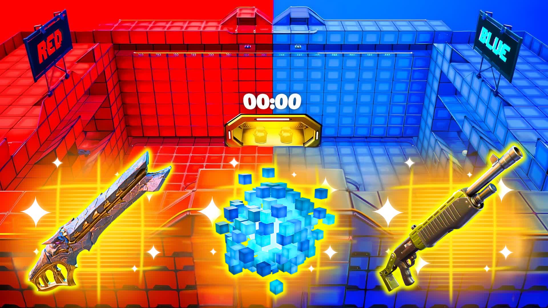 RED VS BLUE 🔴🔵  NEW COMBAT