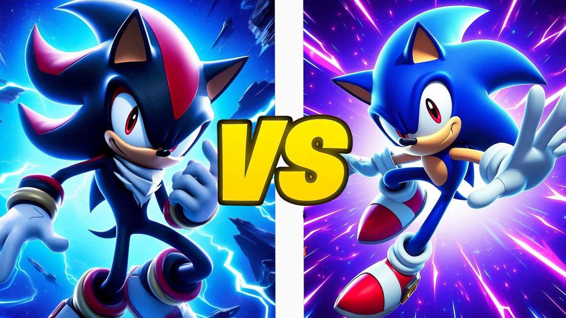 🔴SHADOW VS SONIC🔵