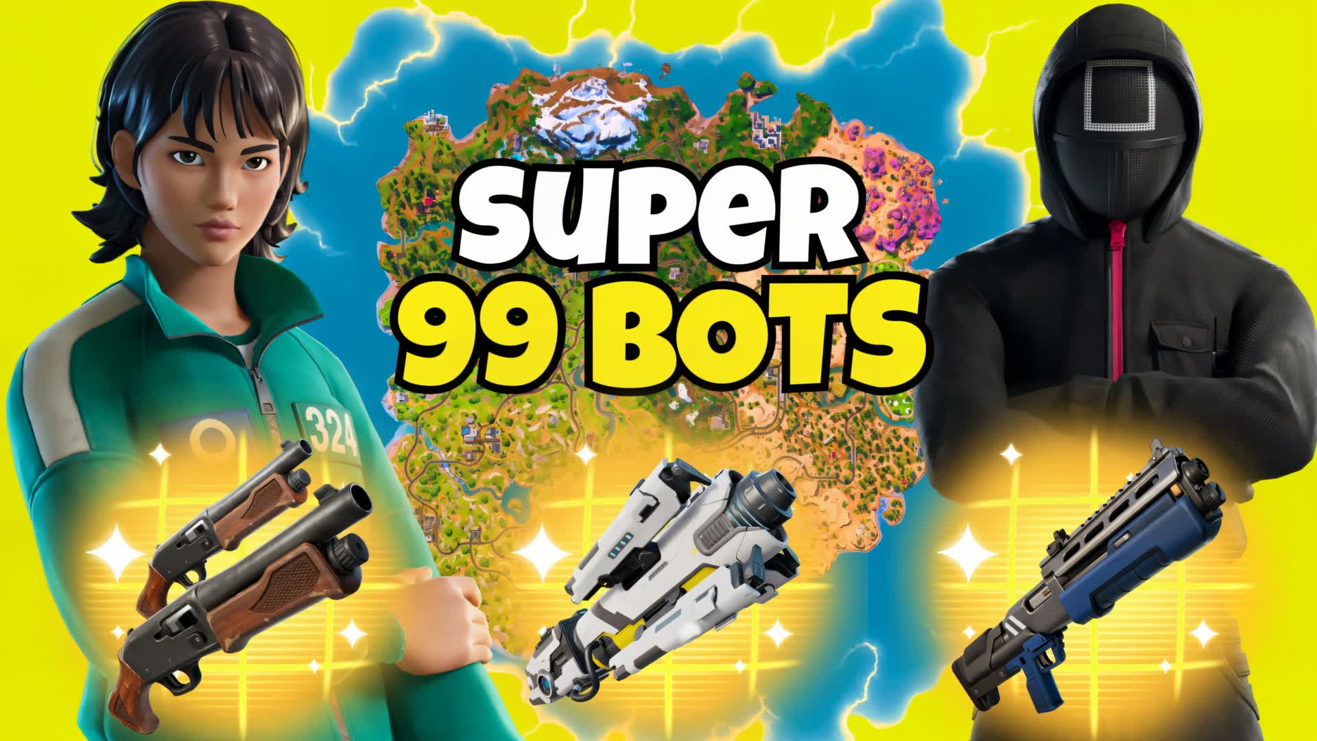 Super Squid 99 Bots Survival [Zombies]