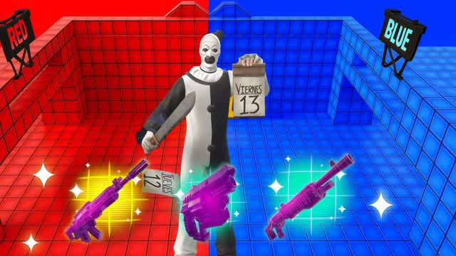 ART RED VS BLUE🔴🔵