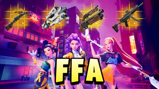 1V1 FFA CITY 🌆 PARKOUR