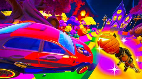 ROCKETS VS CARS - HALLOWEEN