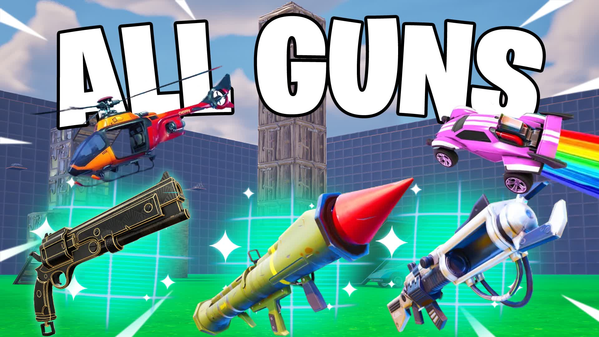 ⭐ ALL GUNS - FREE FOR ALL (CARS)