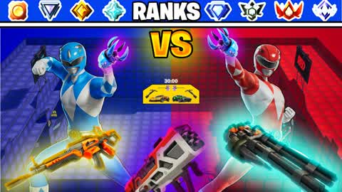 🥇 RANKED RANGERS RED VS BLUE 💥
