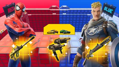 🔵 SUPERHEROES RED VS BLUE 🔴[ROGUELIKE]