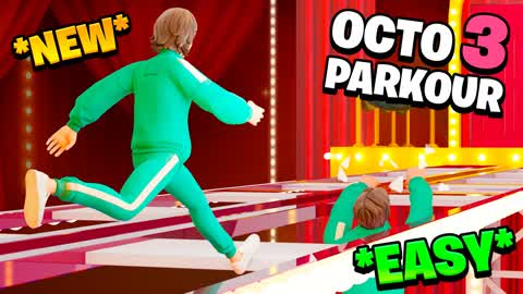 Red Rope Bridges OCTO GAME PARKOUR 3 문어 게임 — FN Maps Stats
