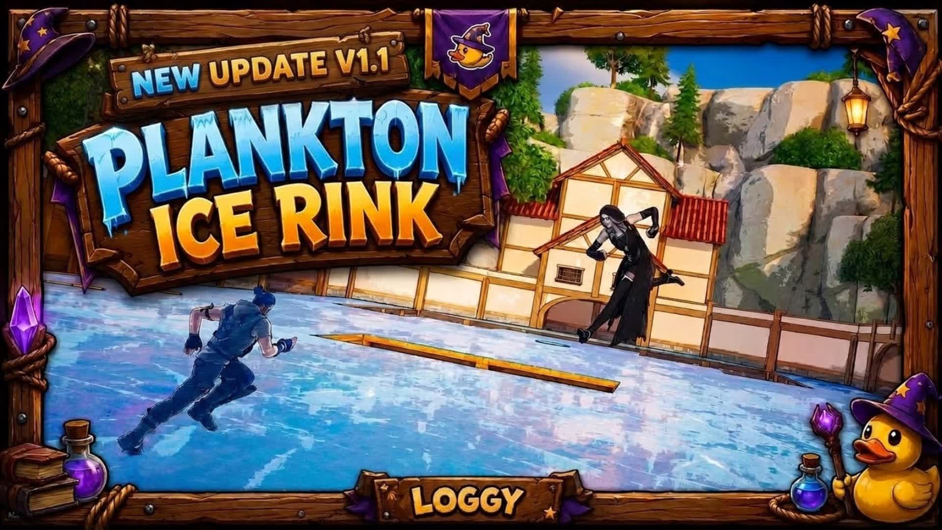 ❄️Plankton Ice Rink❄️ — Fortnite island 7384-8993-9881 by TheOfficialLoggy
