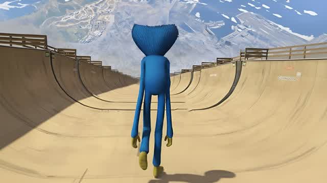 HUGGY WUGGY - POPPY MEGA RAMP