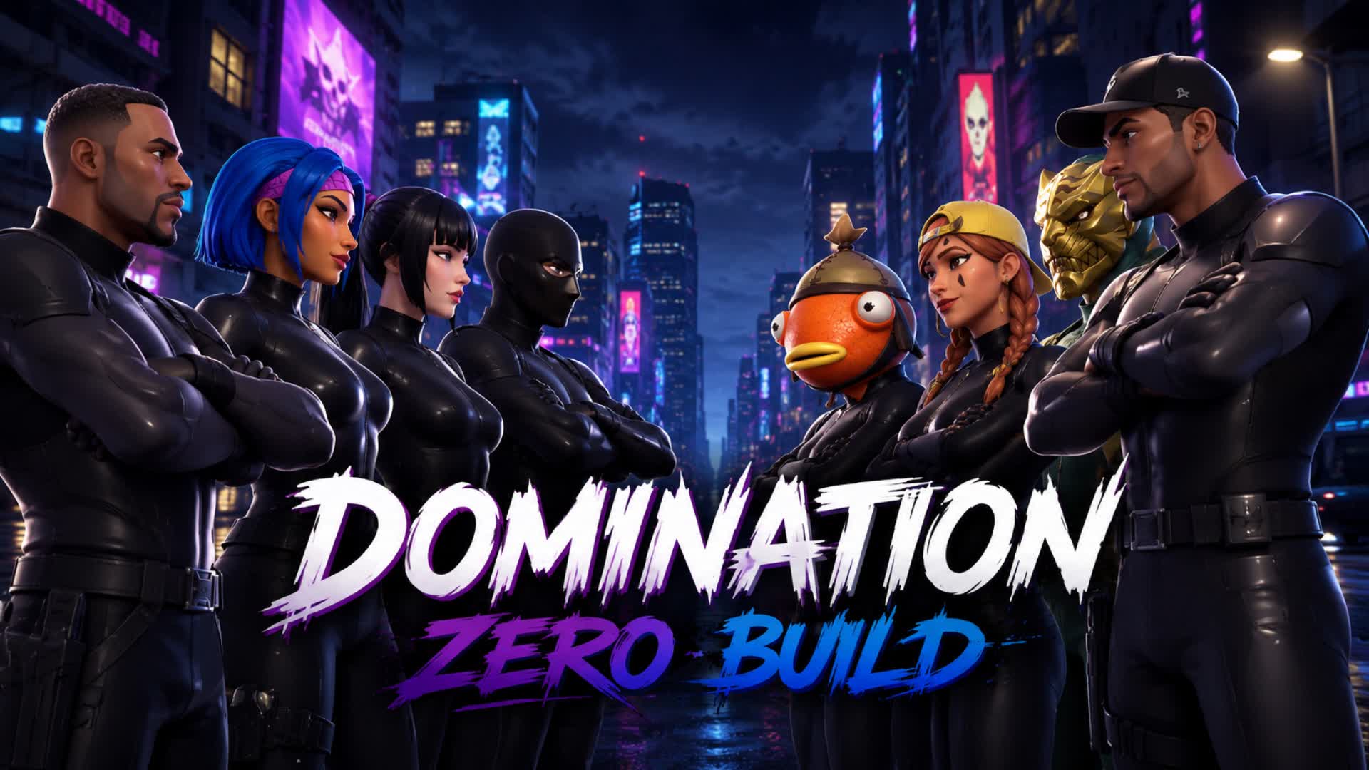 Domination Mode 1v1-4v4 Zero Build