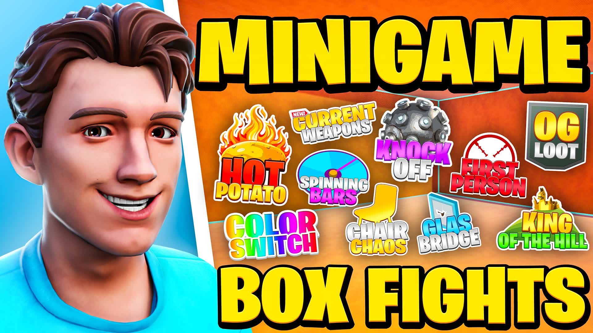 MINIGAMES BOX FIGHTS 📦50+ MINIGAME WARS