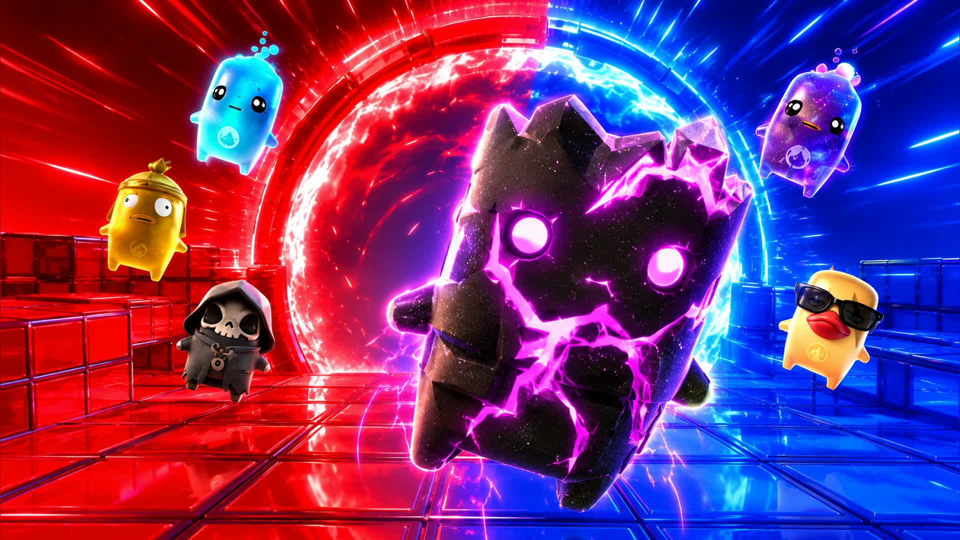 RED VS BLUE IRON SPARK 🔴🔵