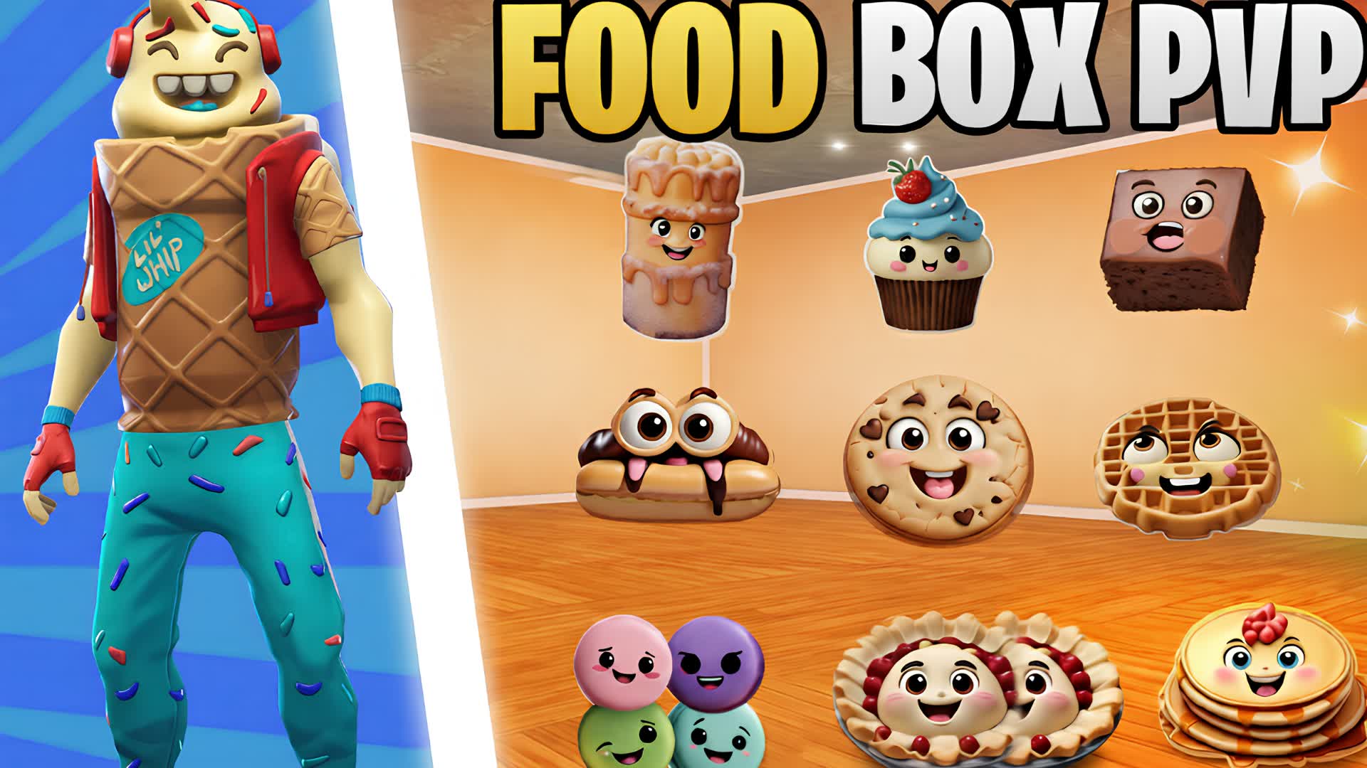 🍩 FOOD BOXFIGHTS ⚔️