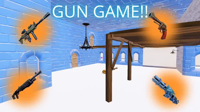 ❄️GUN GAME🔫 NO CASTELO DE GELO🧊