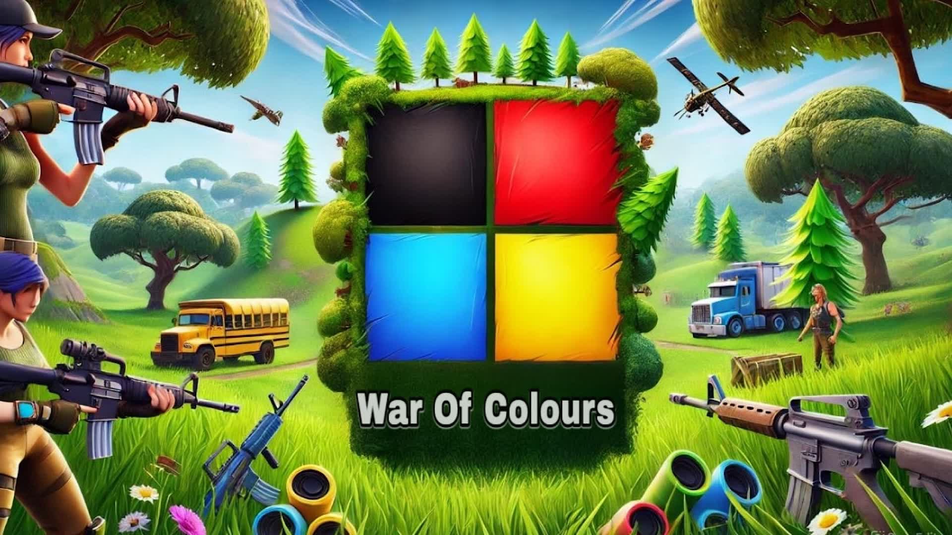 War of colours - حرب الألوان 🎨