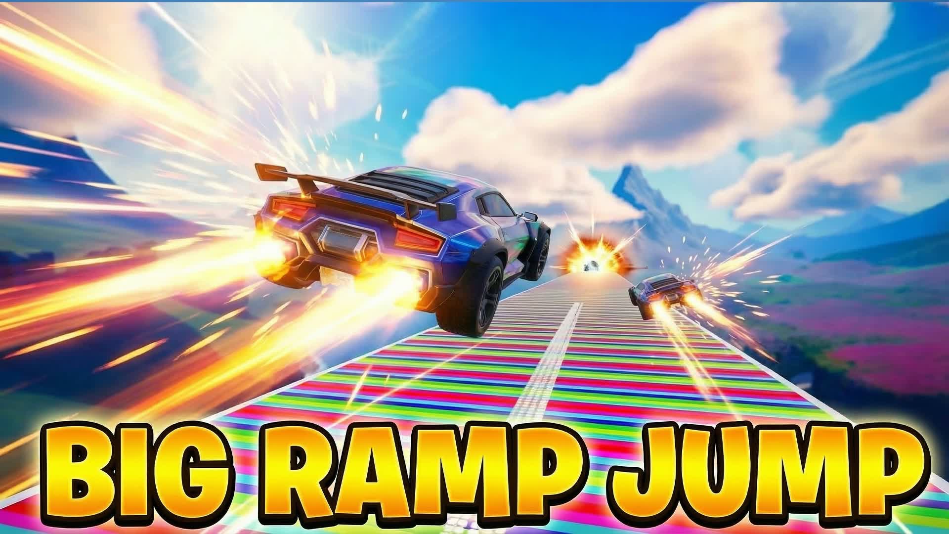 🚀 BIG RAMP JUMP 🌈