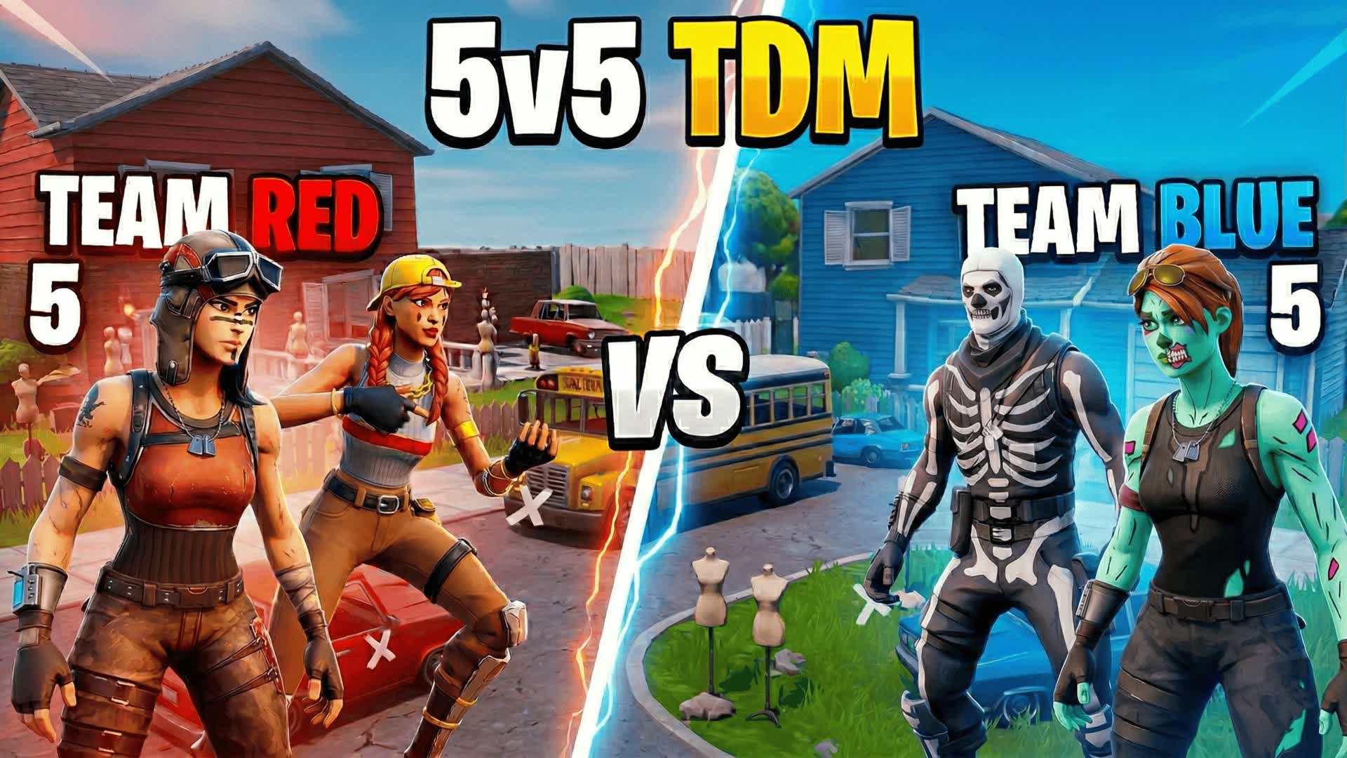 5対5のチームデスマッチ